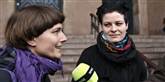<span style='font-family: Arial; font-size: 15px; color: White;'>Tannie Nyboe og Stine Gry Jonassen, der var talskvinder for Climate Justice Action under COP15 i København i 2009, blev i juni idømt to måneders ubetinget fængsel i Østre Landsret. De er blandt andet dømt for at have opfordret til vold mod politiet. De to unge kvinder skal afsone med elektronisk fodlænke.</span> <span style='font-family: Arial; font-weight: normal; font-size: 15px; color: #999999;'>Foto: Jens Dresling / POLFOTO</span>