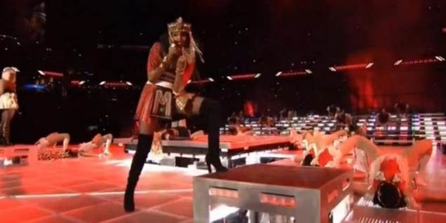 Fræk finger overraskede Madonna