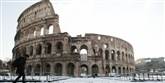 <span style='font-family: Arial; font-size: 15px; color: White;'>Men det er sjældent at Colosseum kan ses på denne vis.</span> <span style='font-family: Arial; font-weight: normal; font-size: 15px; color: #999999;'>Foto: . / POLFOTO</span>