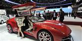 <span style='font-family: Arial; font-size: 15px; color: White;'>Bilshowet byder på 260 udstillere og intet mindre end 180 premierer på nye biler. Her en sand blære-bil Giugiaro Prototype Giugiaro Brivido.</span> <span style='font-family: Arial; font-weight: normal; font-size: 15px; color: #999999;'>Foto: AP / POLFOTO</span>