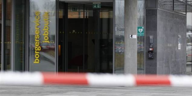 Borger kastede sig over øksemand