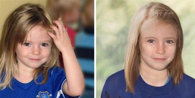 Politi: Sådan ser Madeleine ud i dag