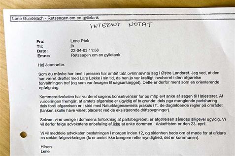 Lars Løkke, en gylletank og en regning på 920.000 kroner