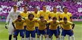 <span style='font-family: Arial; font-size: 15px; color: White;'>Brasilien var favorit i fodbold med stjerner som Neymar og Marcelo.</span> <span style='font-family: Arial; font-weight: normal; font-size: 15px; color: #999999;'>Foto: AP / POLFOTO</span>