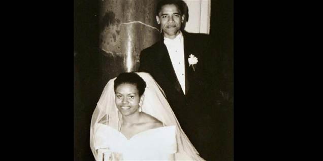 Se ung og lykkelig Obama blive gift