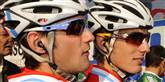 <span style='font-family: Arial; font-size: 15px; color: White;'>Fränk Schleck kørte fra 2002-2010 for danske Team Saxo Bank. Her ses han med lillebror Andy.</span> <span style='font-family: Arial; font-weight: normal; font-size: 15px; color: #999999;'>Foto: Scanpix/AFP/Damien Meyer</span>