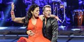 <span style='font-family: Arial; font-size: 15px; color: White;'>Skuespilleren Camilla Bendix blev guidet sikkert gennem dansen af sin partner Michael Olesen.</span> <span style='font-family: Arial; font-weight: normal; font-size: 15px; color: #999999;'>Foto: Mogens Flindt / POLFOTO</span>