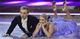 <span style='font-family: Arial; font-size: 15px; color: White;'>Håndboldspilleren Louise og partner Mads Vad dansede til nummeret Quickstep til Payphone.</span> <span style='font-family: Arial; font-weight: normal; font-size: 15px; color: #999999;'>Foto: Mogens Flindt / POLFOTO</span>