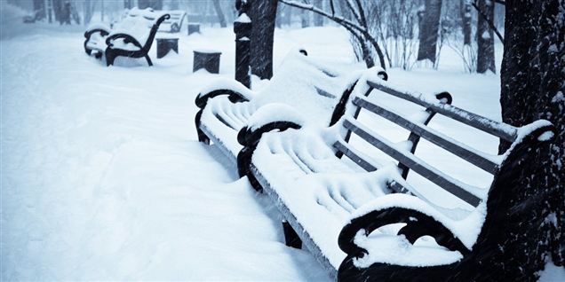 Snestormen er på vej: Se hvem der får 25 cm