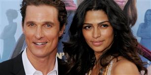 Matthew McConaughey og Lance Armstrong har trænet sammen. Her ses de på en løbetur ved Miami Beach.