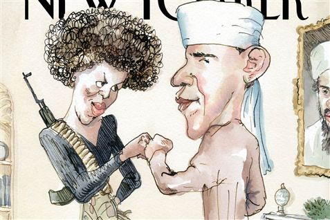 Obama på forsiden som terrorist
