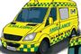 Ambulancerne bliver gule og grønne