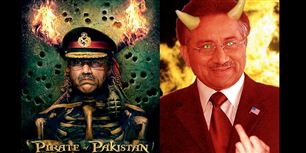 Der findes flere uvenlige billeder af Pervez Musharraf på internet