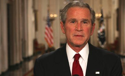 Bush fortryder Irak-krigen