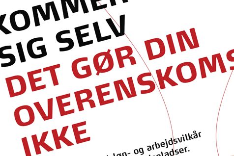 I en annoncekampagne reklamerer 3F for et medlemskab af fagforeningen. 3 F har uden held under krisen brugt penge på dyre annoncestrategier i stedet for at bruge ressourcer på knytte en mere nær personlig kontakt ude på arbejdspladserne, siger en forsker.