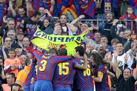 Mageløse Barca er mestre