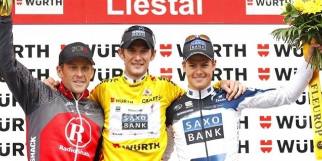 Fränck Schleck vandt Schweiz Rundt