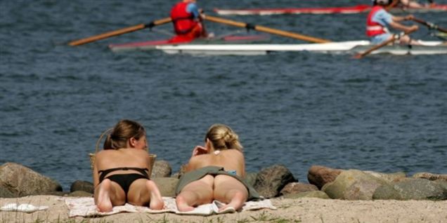 Varmebølge rammer Danmark