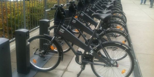 Lej spritny bycykel via mobilen