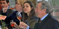 Escortpigen Ruby, der i virkeligheden hedder Karima el-Mahroug, var inviteret til bal af den 78-årige østrigske rigmand Richard Lugner. Men inden da nåede de lige at spise frokost sammen.