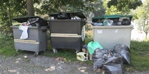 Stadig mere affald havner andre steder end i skraldespanden.