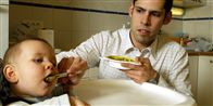 Nybagte fædre får pludselig ekstra appetit på karrieren.
