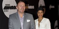 Parret der nu går fra hinanden ses her sammen til Zulu Awards i 2010.