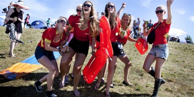 Se stive badegæster dulme heden i Roskilde