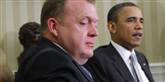 <span style='font-family: Arial; font-size: 15px; color: White;'>Her er Lars Løkke sammen med Barack Obama, men Løkke var alene, da han i 2008 tjekkede ind under navnet Jensen på First Hotel på Vesterbrogade i København. Han glemte bare at få sendt bilaget til rette sted.</span> <span style='font-family: Arial; font-weight: normal; font-size: 15px; color: #999999;'>Foto: Polfoto, AP</span>