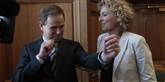 <span style='font-family: Arial; font-size: 15px; color: White;'>Både landets nye Europaminister Nicolai Wammen og børne- og undervisningsminister Christine Antorini var i hopla, da det nyvalgte folketing åbnede i dag.</span> <span style='font-family: Arial; font-weight: normal; font-size: 15px; color: #999999;'>Foto: Tariq Mikkel Khan / POLFOTO</span>