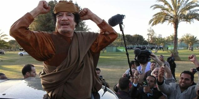 Libyens regering har fundet Gaddafi