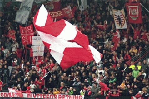 Hjemmeholdet Vejle og dets mange fans fik en dårlig start på forårssæsonen med et nederlag til Fredericia. Arkivfoto.