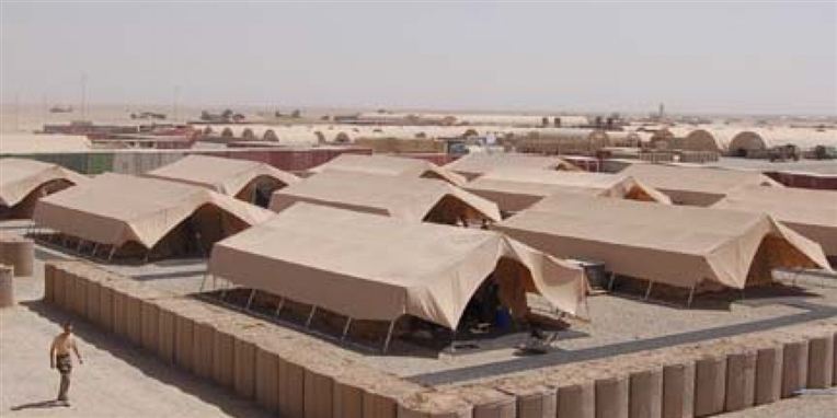 Den britiske soldat fødte tirsdag en dreng i Camp Bastion i Helmand-provinsen.