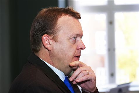Finansminister Lars Løkke Rasmussen