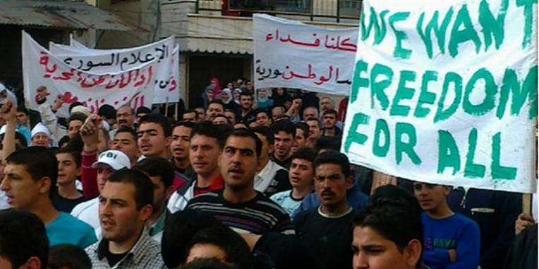 Demonstrationerne i Syrien fortsætter