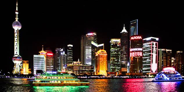 Indtil for nylig var Kinans handelsby Shanghai et sted i et fattigt land. Tiderne skifter.