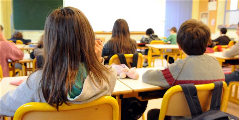 De færreste klasseværelser har så god plads som her. Dårlig akustik, mange børn og en kamp for at blive hørt gør lærerfaget til et af landets mest støjplagede