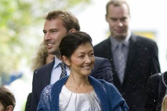 Alexandra nyder sin nye livsstil.