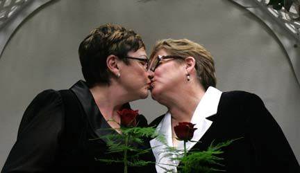 Bøsser og lesbiske kan også snart adoptere. Foto: AP/Rich Pedroncelli / POLFOTO