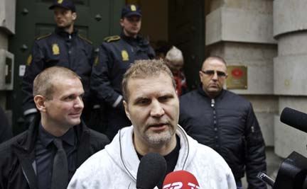 Jørn Jønke Nielsen blev mandag eftermiddag anholdt, da politiet fandt en pistol i hans hjem. Foto: Jens Dresling / POLFOTO