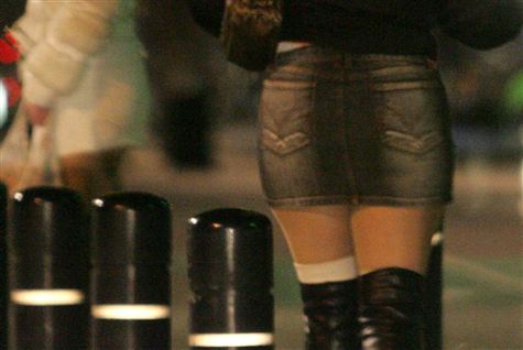 Gadeprostituerede i København skal ud og trække - uanset vejret. Foto: Colourbox