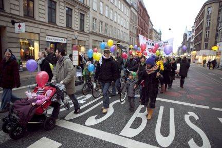 Nørrebro-borgere vil endnu engang demonstrere mod skyderierne i bydelen.
 Foto: Kim Agersten / POLFOTO