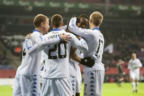 FCK kunne igen juble over en sejr - denne gang i Haderslev.