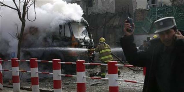 - Der har været et angreb på ambassaden. Vi mener, at det var en bil med en tidsindstillet bombe, siger en repræsentant for ambassaden. (arkivfoto)