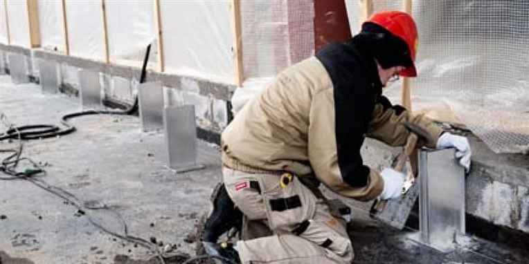 Pihl &amp; Søn A/S har fyret alle murere på projektet - bortset fra fire mand. (modelbillede)