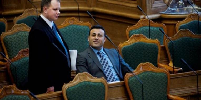 Martin Henriksen kunne dog godt tale med muslimen Naser Khader (K), da sidstnævnte sad i Folketinget.