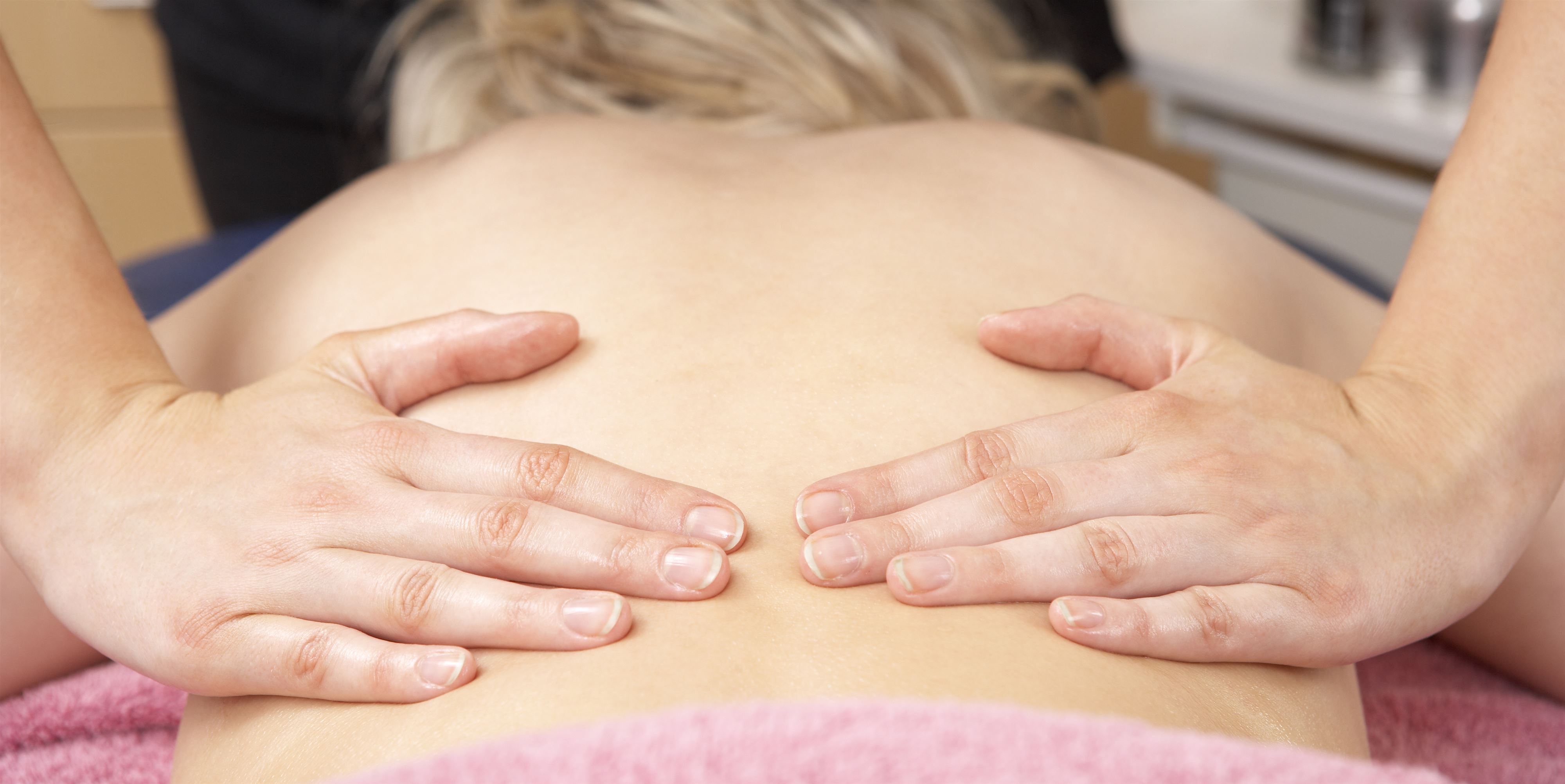 Masseuse gets busy with clients hard