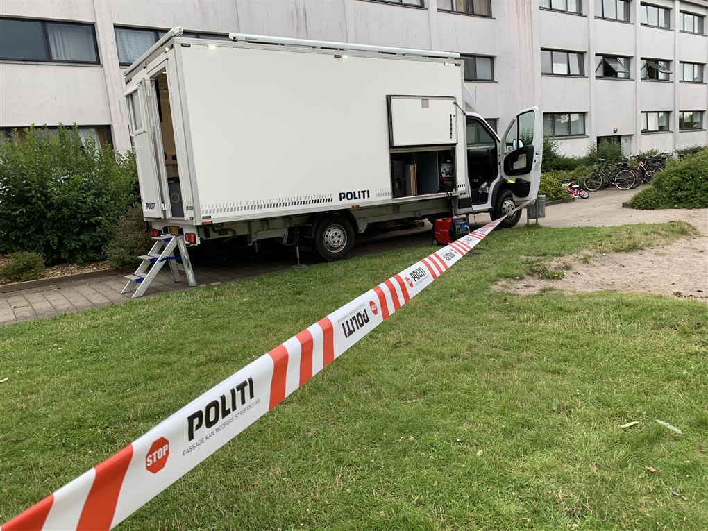 Mistænkeligt dødsfald i Nyborg, politiet til stede