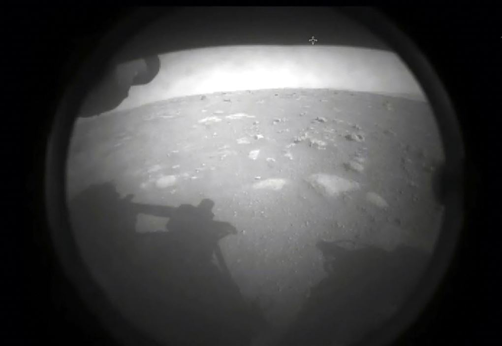 Billede fra Mars i koøjeperspektiv