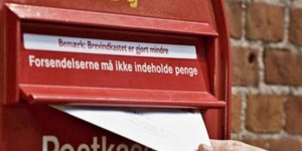 faktor betale sig tone Post Danmark fjerner røde postkasser - Avisen.dk